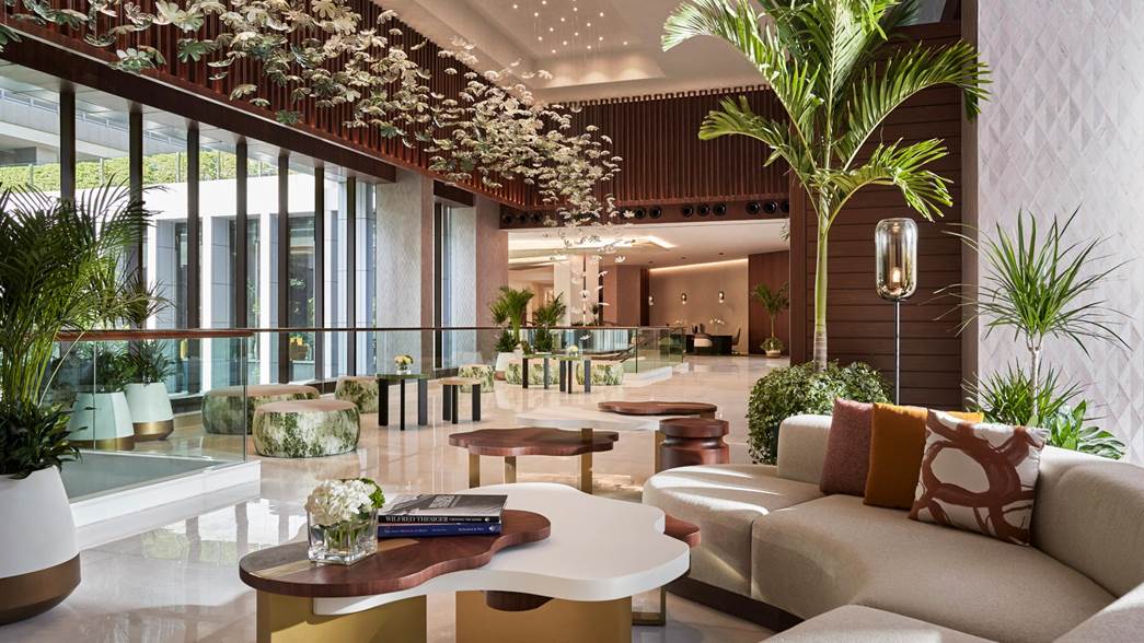 Lobby at Anantara Downtown Dubai Hotel 
