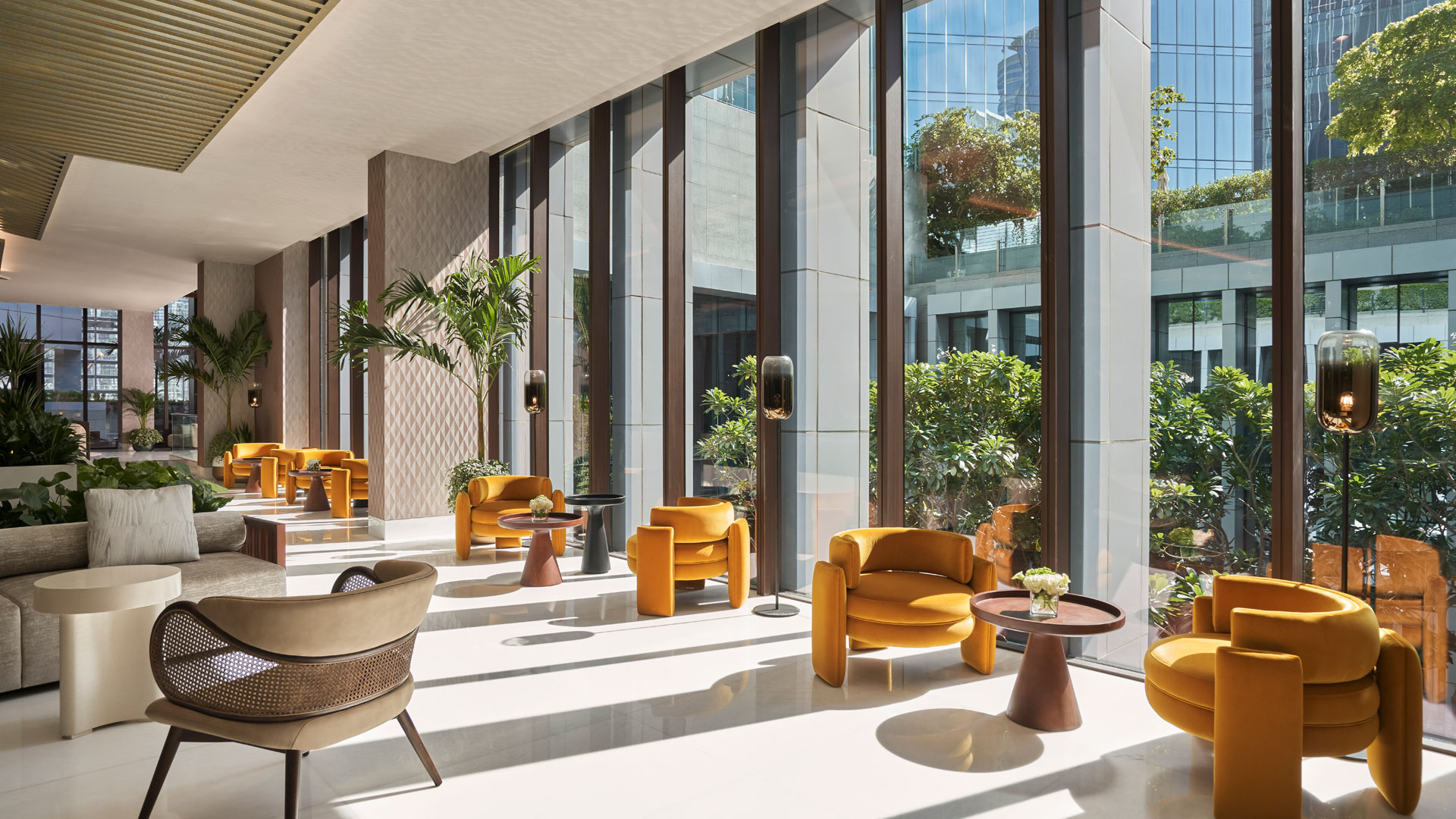 Lobby at Anantara Downtown Dubai Hotel