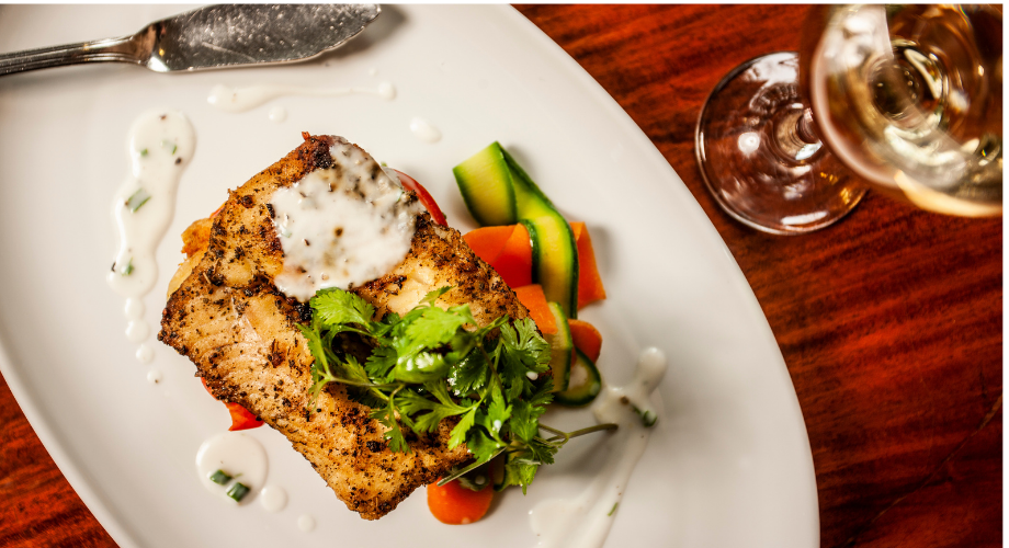 Grilled tuna as part of the Maldivian cuisine