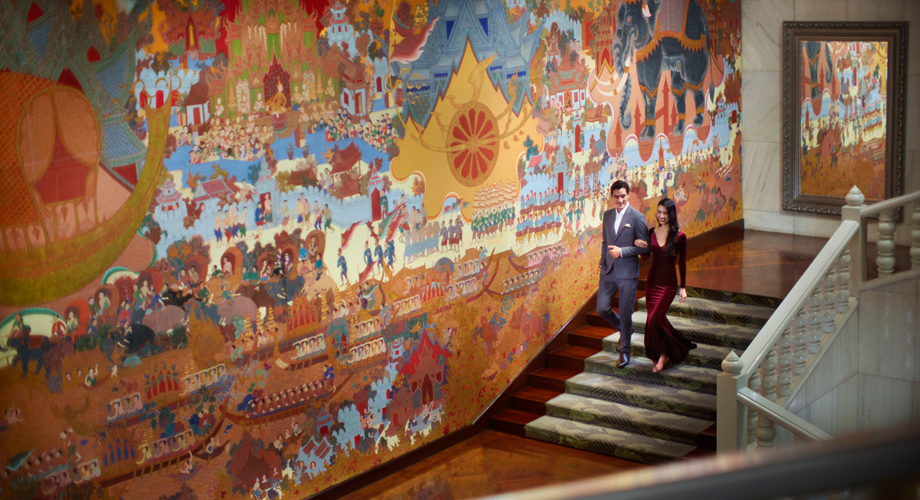 Anantara Siam Bangkok Hotel places you in the heart of the city