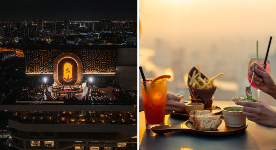 Rooftop drinks at Avani+ Riverside Bangkok Hotel