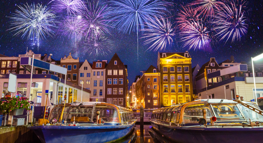 Celebration of 750 anniversary in Amsterdam