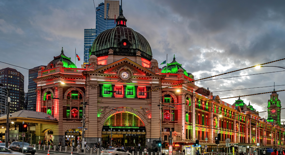 Queen Victoria Christmas Market Melbourne Australia