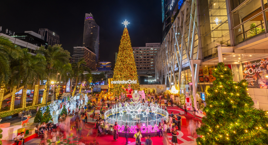 Central World Christmas Market Thailand