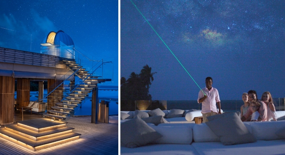 Maldives' first overwater observatory, SKY invites you to step into a world of wonder