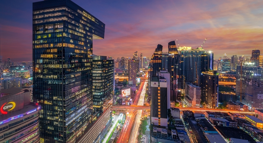 Ratchada Area in Bangkok